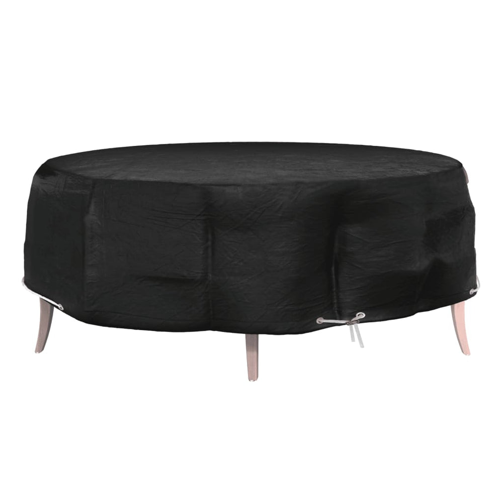vidaXL Lounge Island Cover 8 Eyelets Ø188x50 cm Round