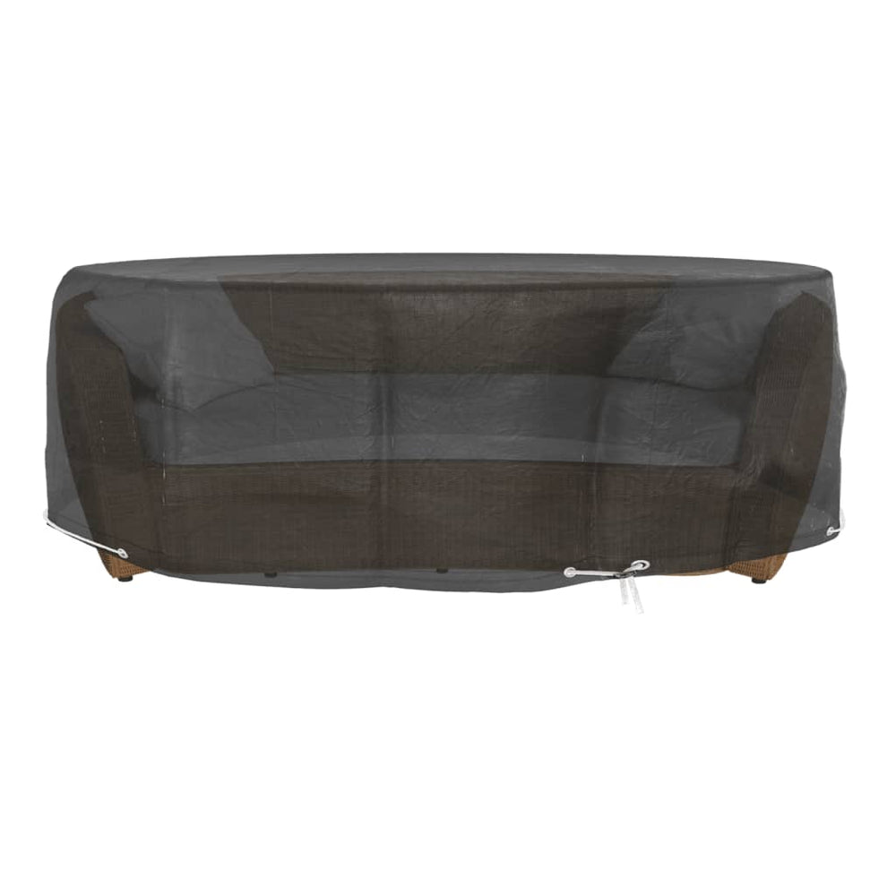 vidaXL Lounge Island Cover 8 Eyelets Ø188x50 cm Round