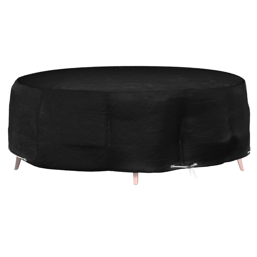 vidaXL Lounge Island Cover 10 Eyelets Ø236x67 cm Round