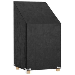 vidaXL Garden Chair Cover 8 Eyelets 65x65x80/120 cm Polyethylene