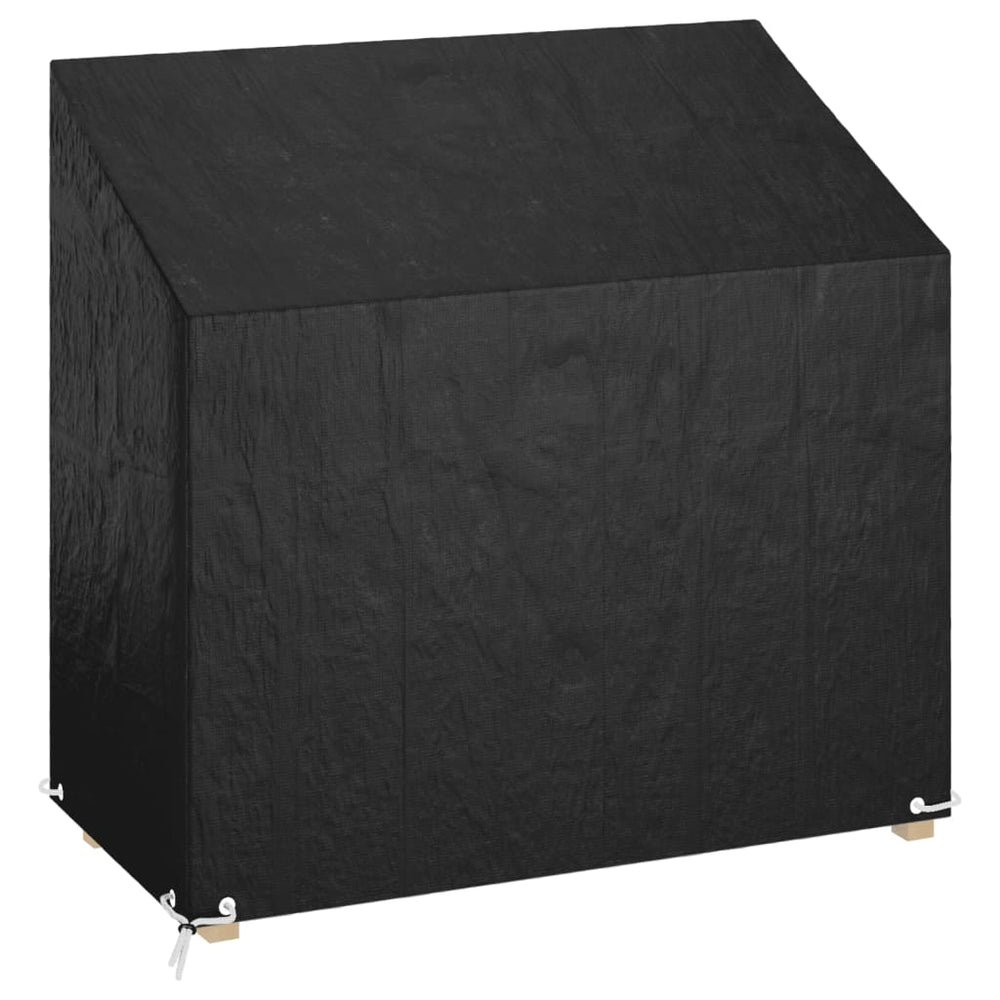 vidaXL Garden Bench Cover 8 Eyelets 130x70x70/88 cm Polyethylene