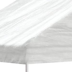 vidaXL Gazebo with Roof White 11.15x5.88x3.75 m Polyethylene