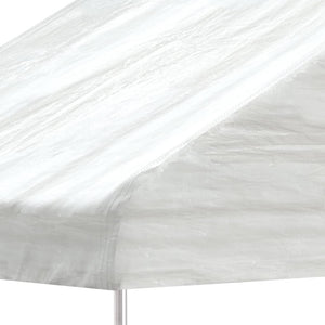 vidaXL Marquee with Roof White 15.61x5.88x3.75 m Polyethylene