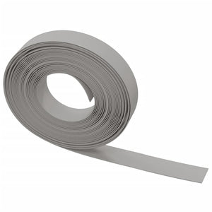 vidaXL Lawn Edging 3 pcs. Grey 10 m 10 cm Polyethylene
