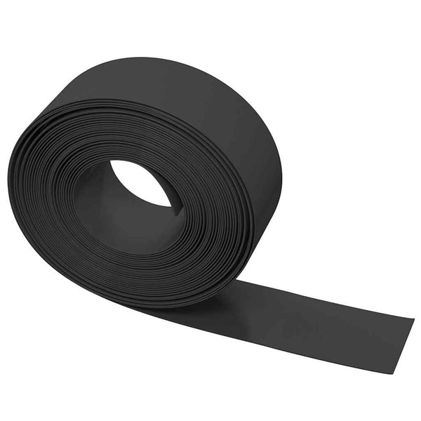 vidaXL Lawn Edging 2 pcs. Black 10 m 20 cm Polyethylene