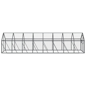 vidaXL Aviary Anthracite 1.79x8x1.85 m Aluminum