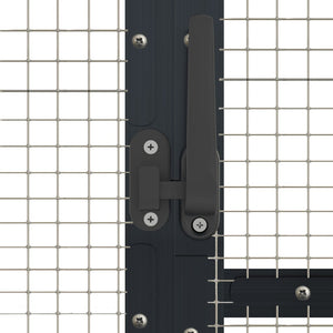vidaXL Aviary Anthracite 1.79x8x1.85 m Aluminum