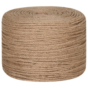 vidaXL Jute Rope 25 m Length 6 mm Thickness