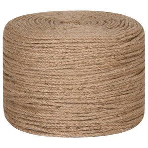 vidaXL Jute Rope 50 m Length 8 mm Thickness