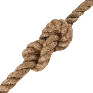 vidaXL Jute Rope 250 m Length 8 mm Thickness