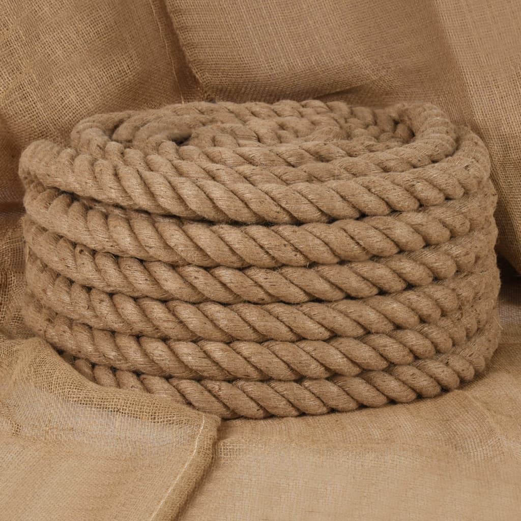 vidaXL Jute Rope 10 m Length 30 mm Thickness