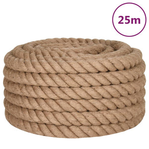 vidaXL Jute Rope 25 m Length 30 mm Thickness