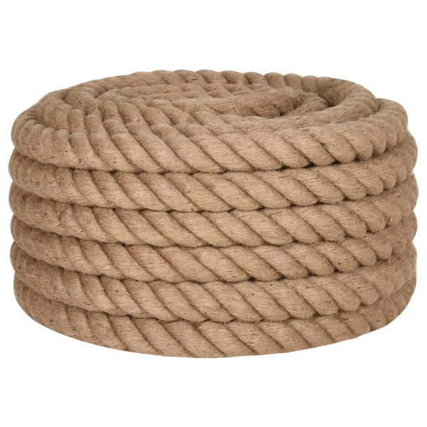 vidaXL Jute Rope 25 m Length 36 mm Thickness