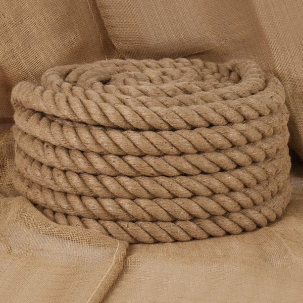 vidaXL Jute Rope 5 m Length 50 mm Thickness