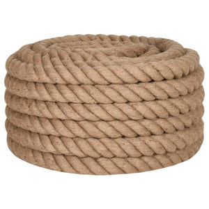 vidaXL Jute Rope 10 m Length 50 mm Thickness