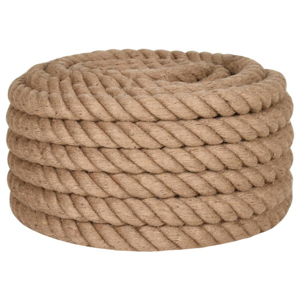 vidaXL Jute Rope 10 m Length 50 mm Thickness