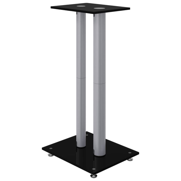 Lautsprecherständer aus Hartglas, 2er-Set