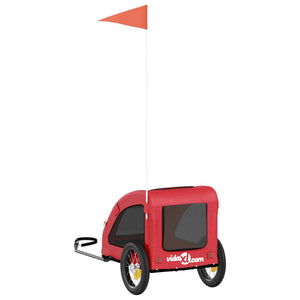 Hunde Fahrradanhänger Rot