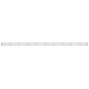 vidaXL Chain Link Fence with Ground Sockets Anthracite 0.8x25 m