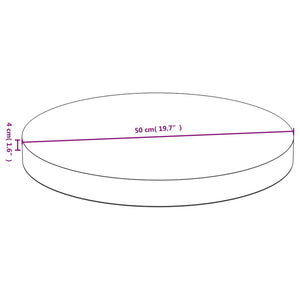 Bambus Tischplatte Ø50cm