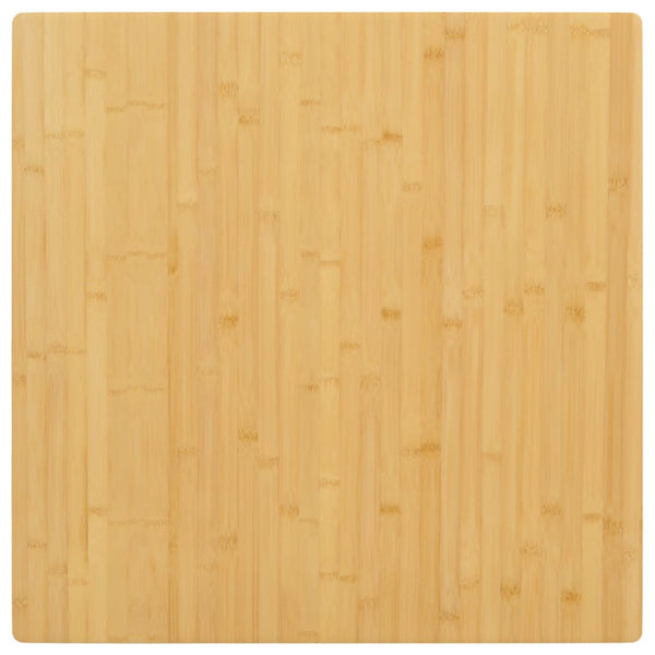 Bambus Tischplatte 90x90 cm
