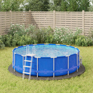 Pool Bodentuch Hellgrau Ø366cm