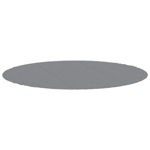 Pool Bodenschutzmatte Hellgrau Ø396 cm