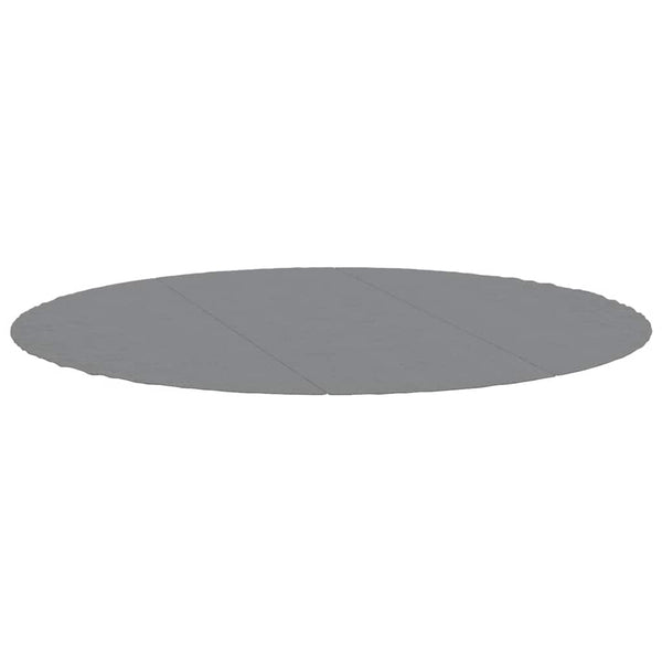 Pool Bodenschutzmatte Hellgrau Ø396 cm