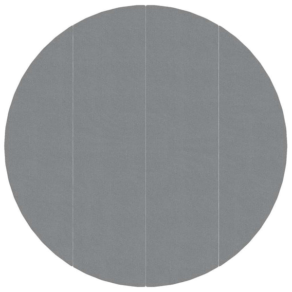 Pool Bodentuch Hellgrau Ø428cm
