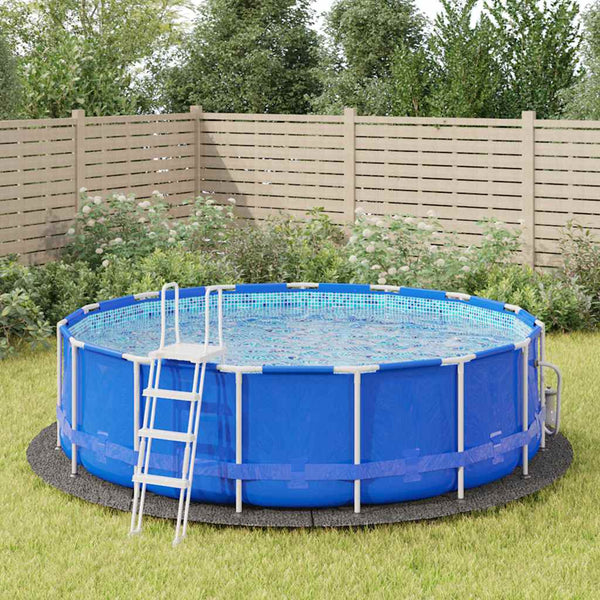 Pool Bodentuch Hellgrau Ø458 cm