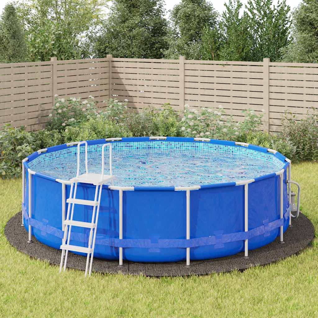 Pool Bodentuch Hellgrau Ø550cm
