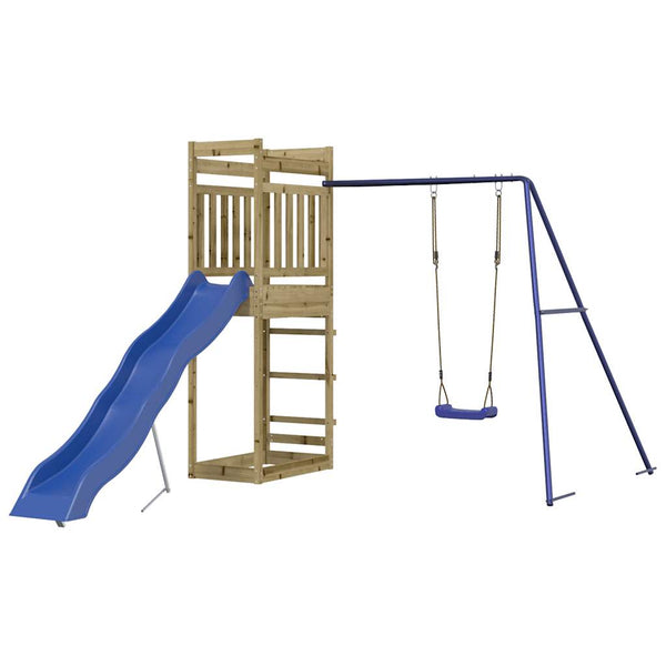 vidaXL Impregnated Pine Wood Play Tower