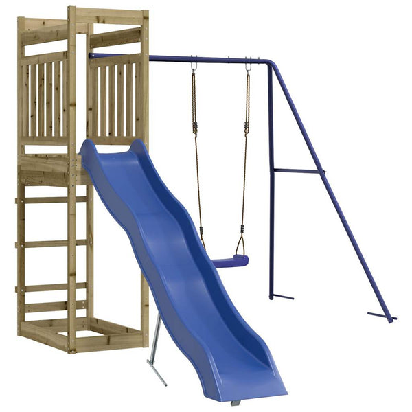 vidaXL Impregnated Pine Wood Play Tower