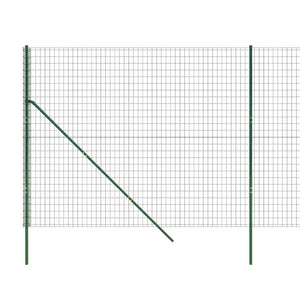 vidaXL Chain Link Fence Green 2x10 m Galvanized Steel
