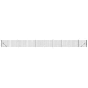 vidaXL Chain Link Fence with Ground Sleeves Anthracite 2.2x25 m