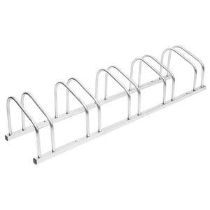 vidaXL 5-Bike Rack Galvanized Steel