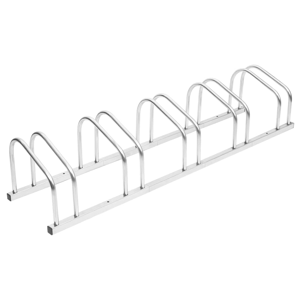 vidaXL 5-Bike Rack Galvanized Steel