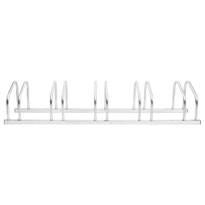 vidaXL 5-Bike Rack Galvanized Steel