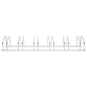 vidaXL Bike Stand for 6 Bicycles Galvanized Steel