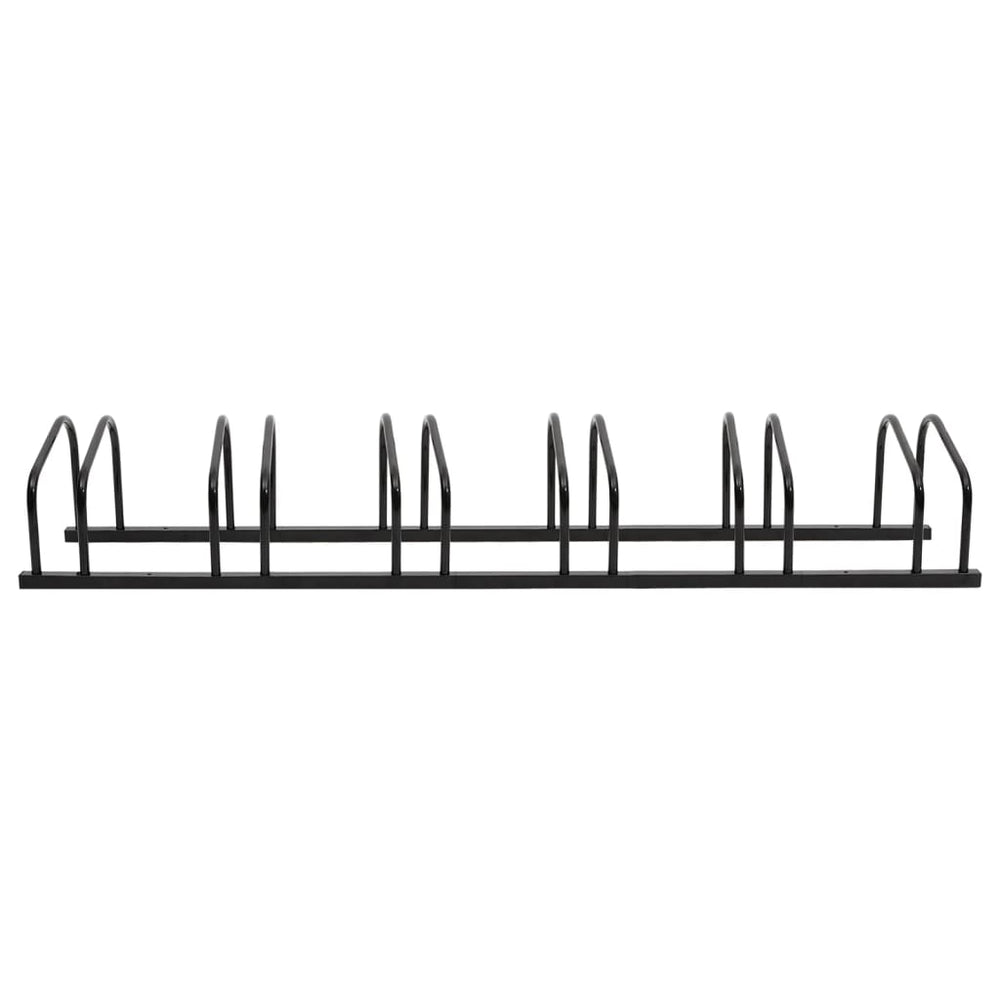 vidaXL Bike Stand for 6 Bikes Black Steel
