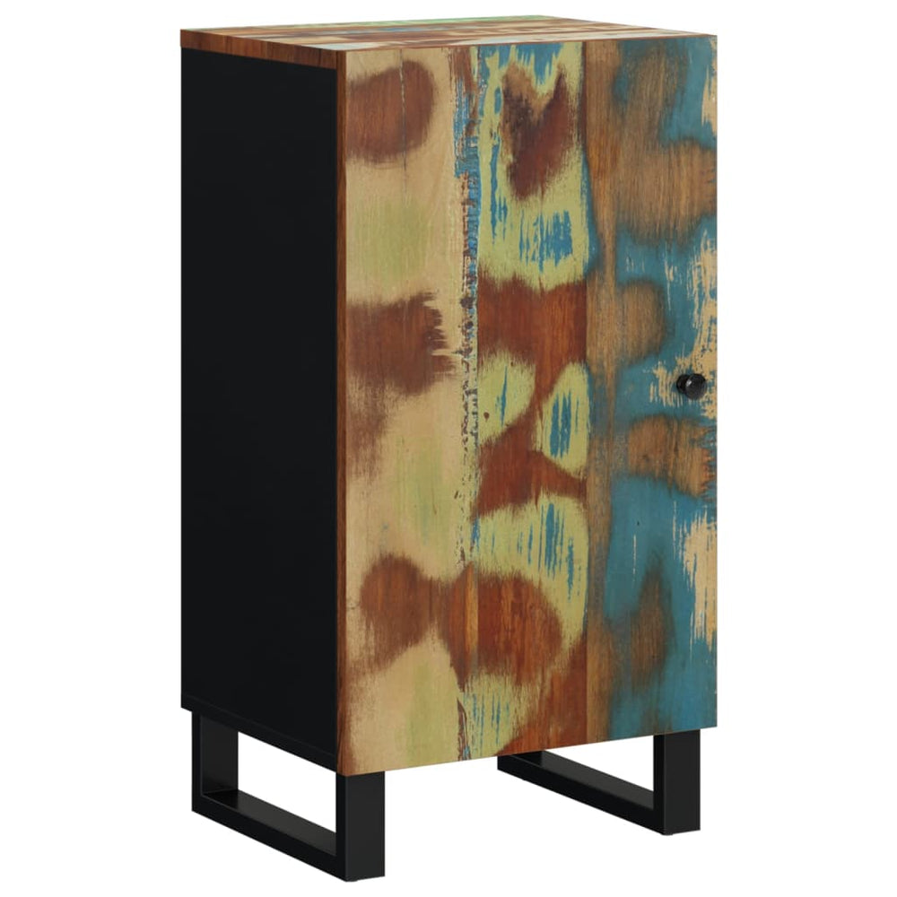 vidaXL Sideboard with Door 40x31x75 cm Solid Reclaimed Wood