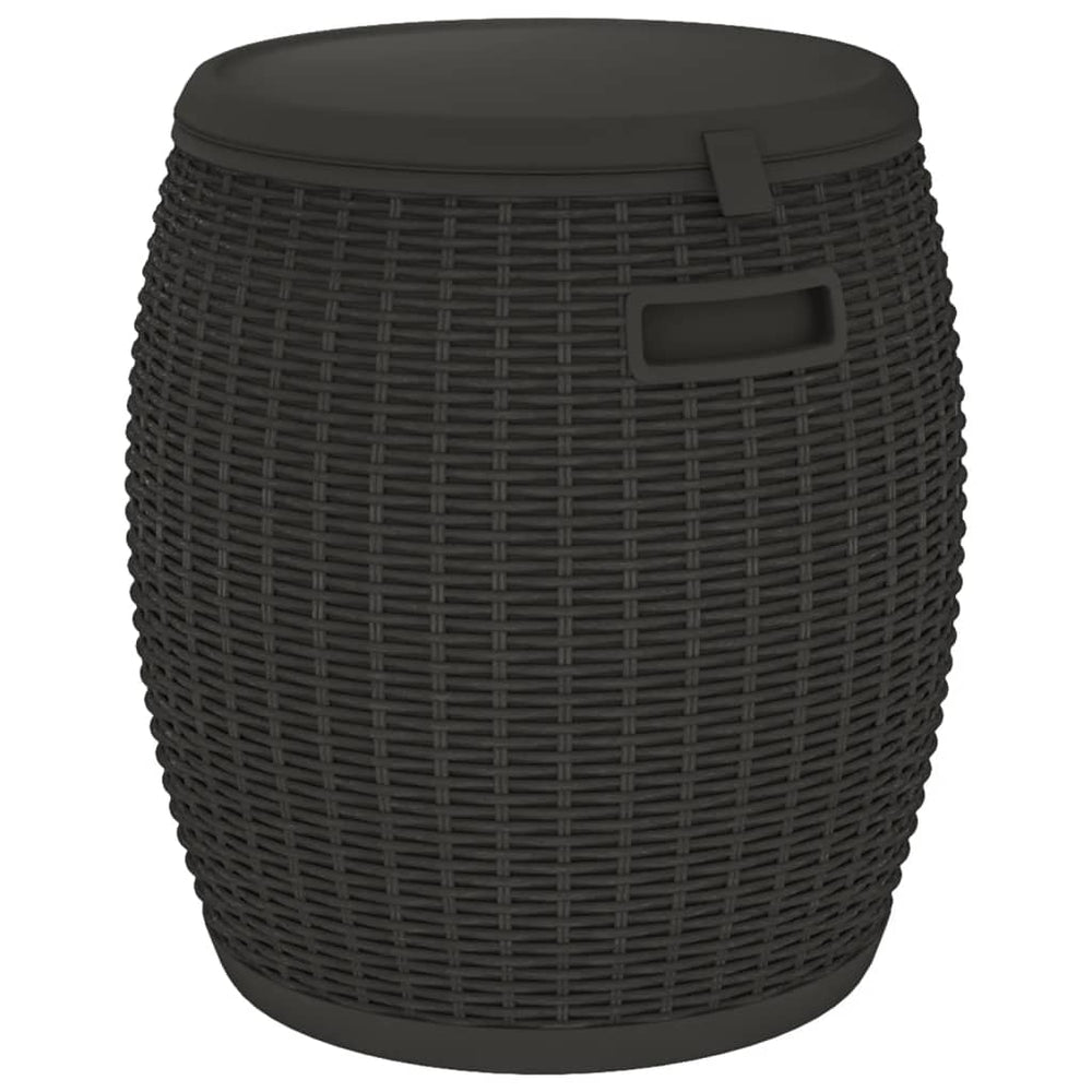 vidaXL 4-in-1 Garden Box Black Polypropylene