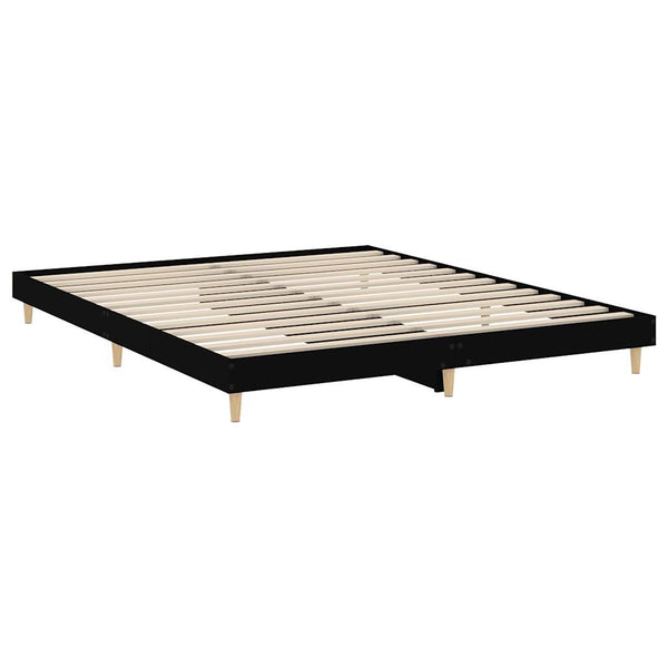 Bettgestell Schwarz 120x200 cm