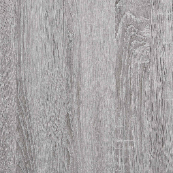 Bettgestell 200x200 cm Grau Sonoma