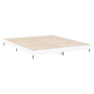 Bettgestell Weiß 150x200 cm