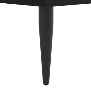 Schwarzes Bettgestell 150x200 cm