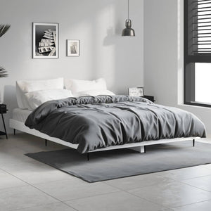 Bettgestell Weiß 140x190 cm