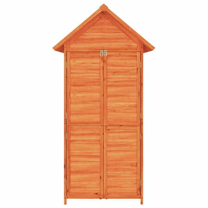 vidaXL Garden Storage Shed Brown 89x52.5x175 cm Solid Pine Wood