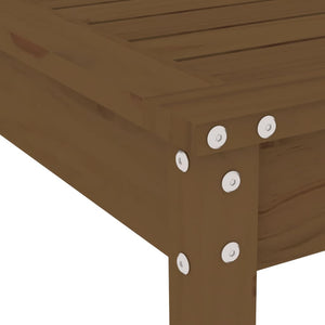 vidaXL 3-Piece Garden Bistro Set Honey Brown Solid Pine Wood