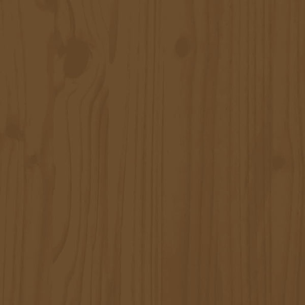 vidaXL 3-Piece Garden Bistro Set Honey Brown Solid Pine Wood